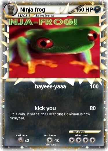 Pokemon Ninja frog