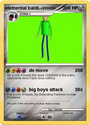 Pokemon elemental baldi