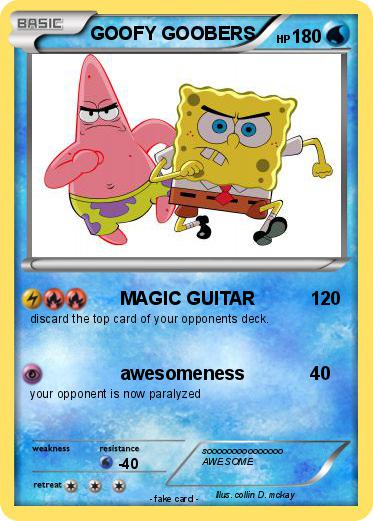 Pokemon GOOFY GOOBERS