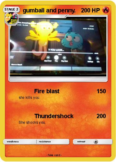 Pokemon gumball and penny.