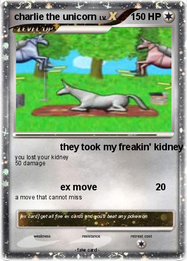 Pokemon charlie the unicorn