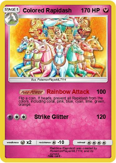 Pokemon Colored Rapidash