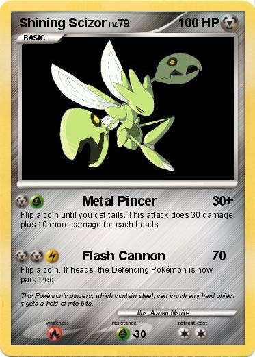 Pokemon Shining Scizor