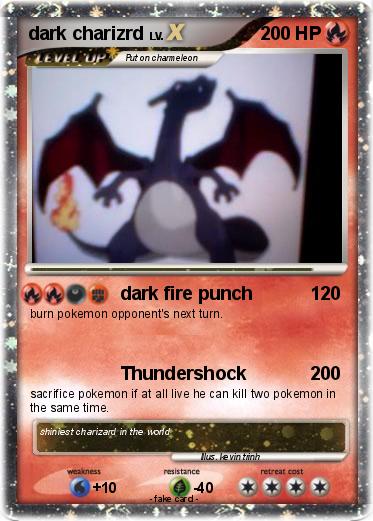 Pokemon dark charizrd