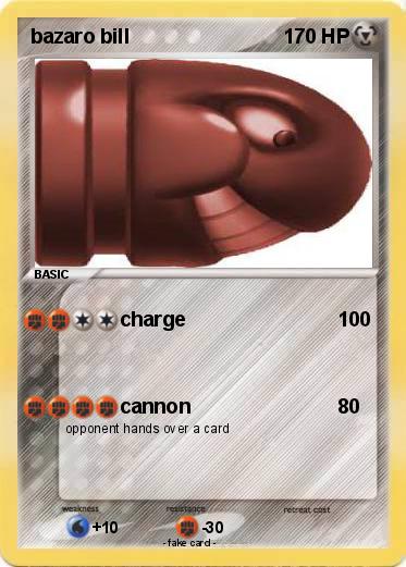 Pokemon bazaro bill