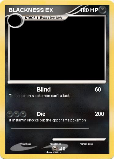 Pokemon BLACKNESS EX