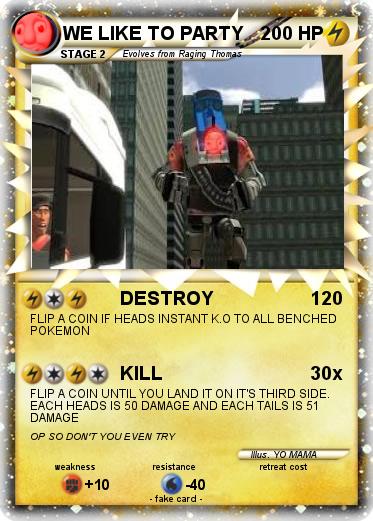 Pokemon WE LIKE TO PARTY