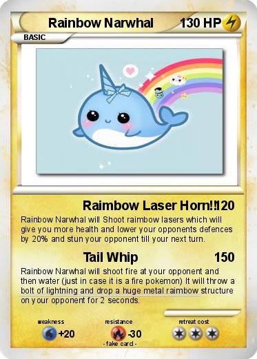 Pokemon Rainbow Narwhal