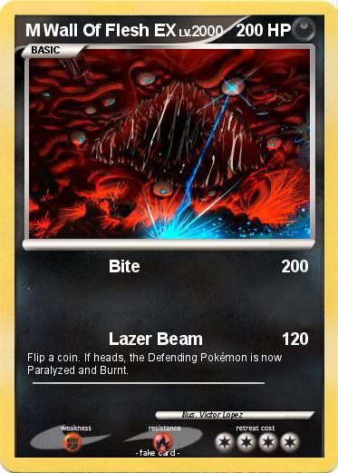 Pokemon M Wall Of Flesh EX