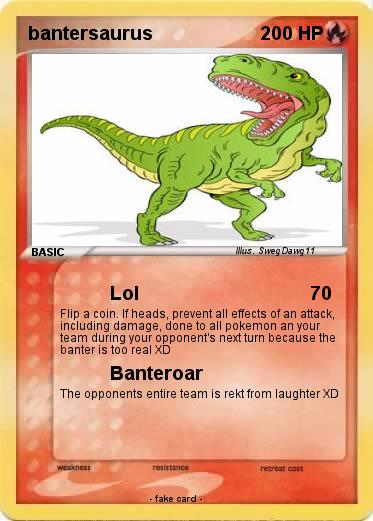 Pokemon bantersaurus