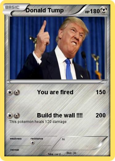 Pokemon Donald Tump