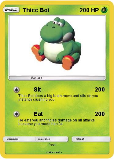 Pokemon Thicc Boi