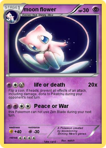 Pokemon moon flower