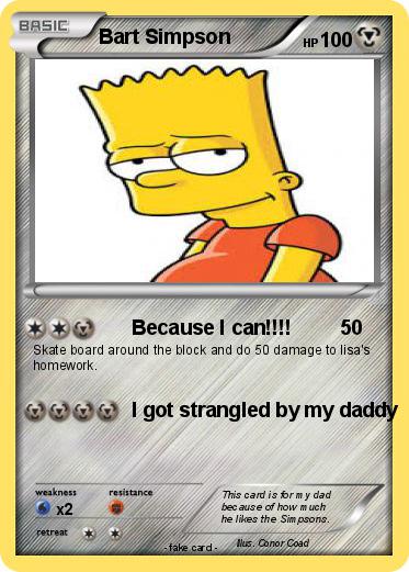 Pokemon Bart Simpson