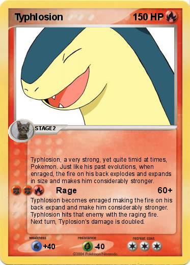 Pokemon Typhlosion 
