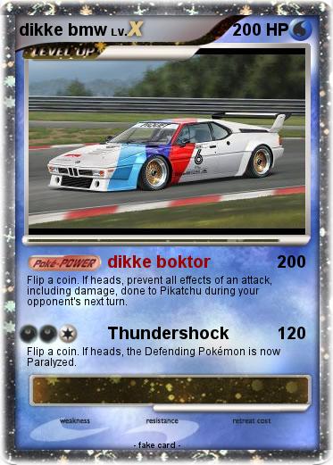 Pokemon dikke bmw