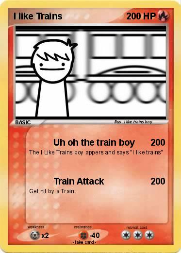 Pokemon I like Trains