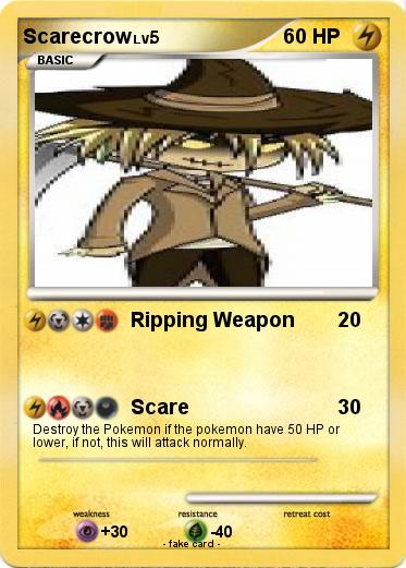 Pokemon Scarecrow
