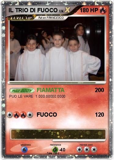 Pokemon IL TRIO DI FUOCO