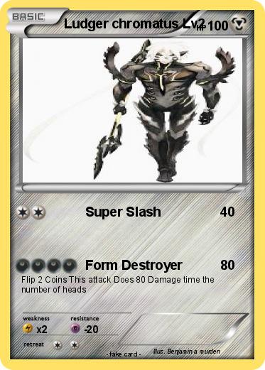 Pokemon Ludger chromatus Lv2