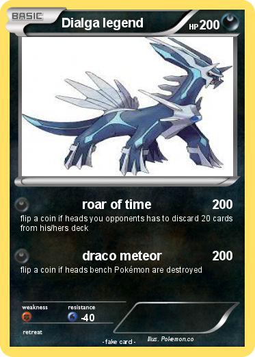 Pokemon Dialga legend