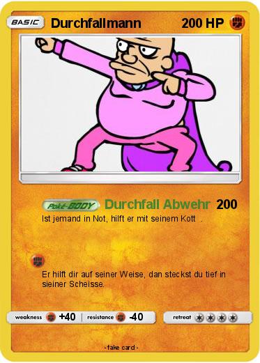 Pokemon Durchfallmann