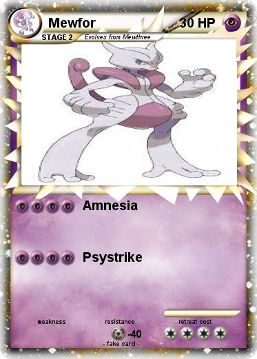 Pokemon Mewfor