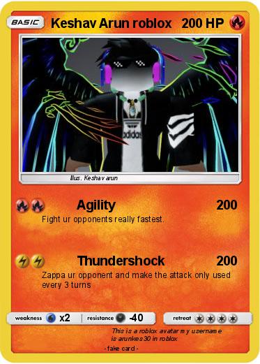 Pokemon Keshav Arun roblox
