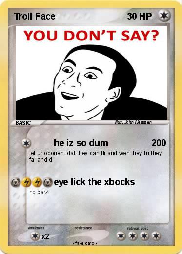 Pokemon Troll Face