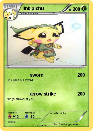 Pokemon link pichu