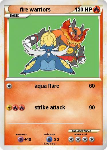 Pokemon fire warriors