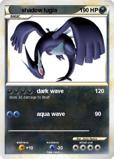 Pokemon shadow lugia