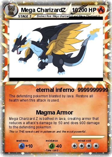 Pokemon Mega CharizardZ    10