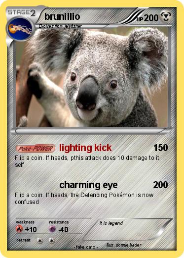Pokemon brunillio