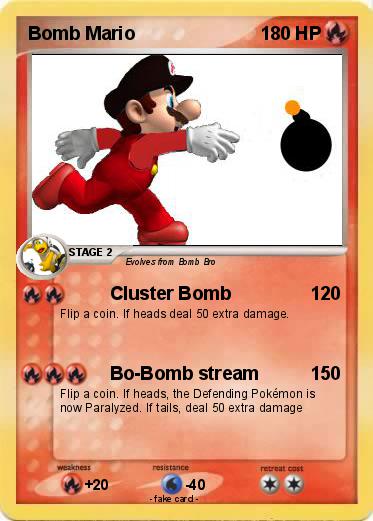 Pokemon Bomb Mario
