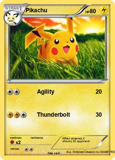 Pokemon Pikachu