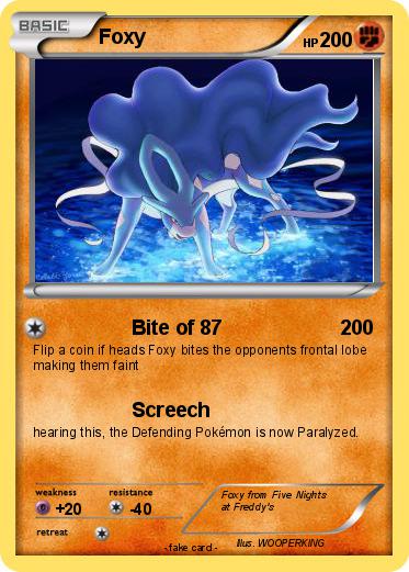 Pokemon Foxy