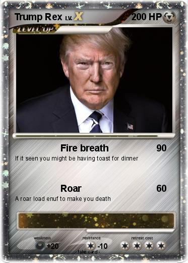 Pokemon Trump Rex
