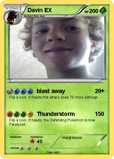 Pokemon Davin EX