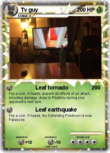 Pokemon Tv guy