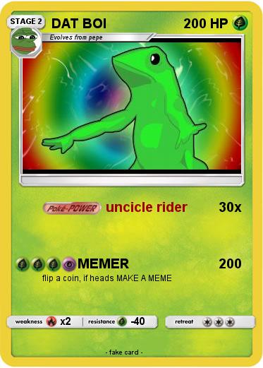 Pokemon DAT BOI