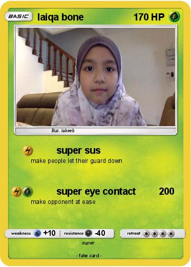 Pokemon laiqa bone