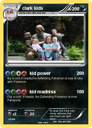 Pokemon clark kids