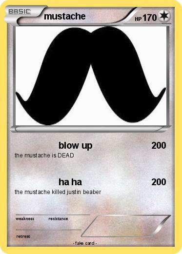 Pokemon mustache