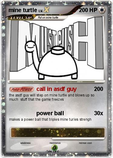 Pokemon mine turtle