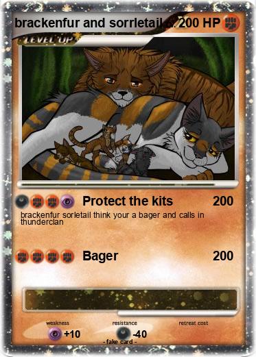 Pokemon brackenfur and sorrletail