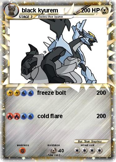 Pokemon black kyurem