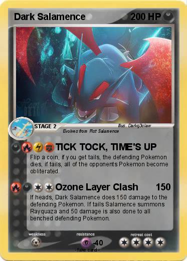 Pokemon Dark Salamence
