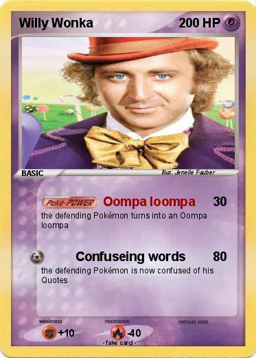 Pokemon Willy Wonka