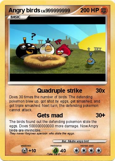 Pokemon Angry birds